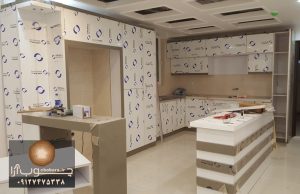 کابینت آشپزخانه تمام هایگلاس آقای میاحی 1664