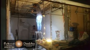 دکور تجاری فروشگاه طلا آقای شمس الدینی 1823