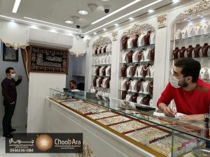 دکور تجاری فروشگاه طلا آقای شمس الدینی 1823