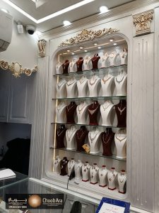 دکور تجاری فروشگاه طلا آقای شمس الدینی 1823