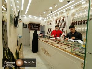 دکور تجاری فروشگاه طلا آقای شمس الدینی 1823