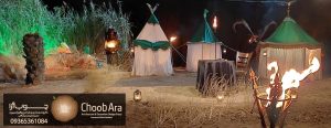 دکور ویژه برنامه خیمه گاه شبهای محرم کد 1831