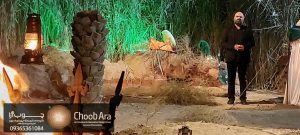 دکور ویژه برنامه خیمه گاه شبهای محرم کد 1831