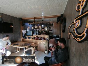 دکور تجاری کافه قهوه آقای جندقی کد 1832