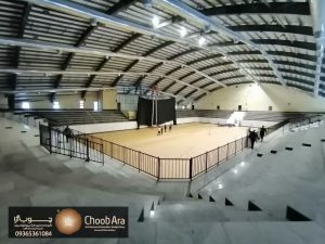 دکور استیج قهرمانی بدنسازی کشور آقای تلخابی کد 1849