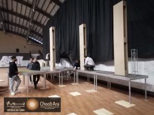 دکور استیج قهرمانی بدنسازی کشور آقای تلخابی کد 1849