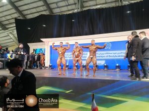 دکور استیج قهرمانی بدنسازی کشور آقای تلخابی کد 1849