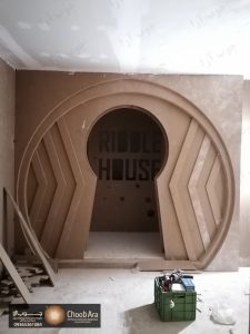 خانه معما پارک علم و فاوری قم آقای شمس کد 1866