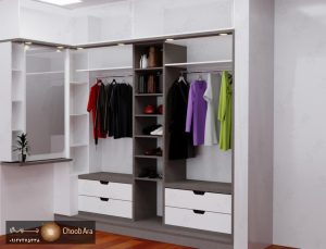کابینت و کمد کلوزت منزل آقای مهربان کد 1837